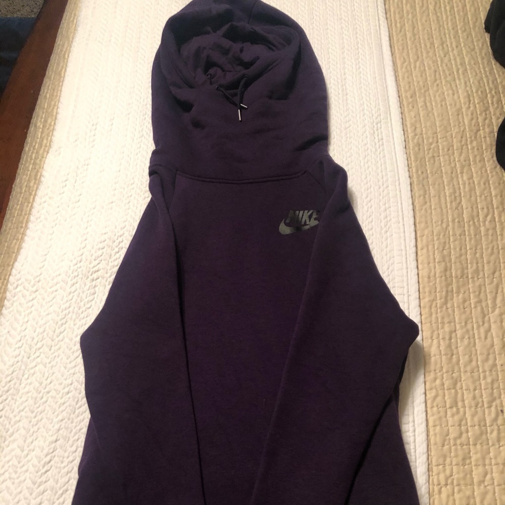 Purple Nike Mock Neck Sweatshirt Worn Once
